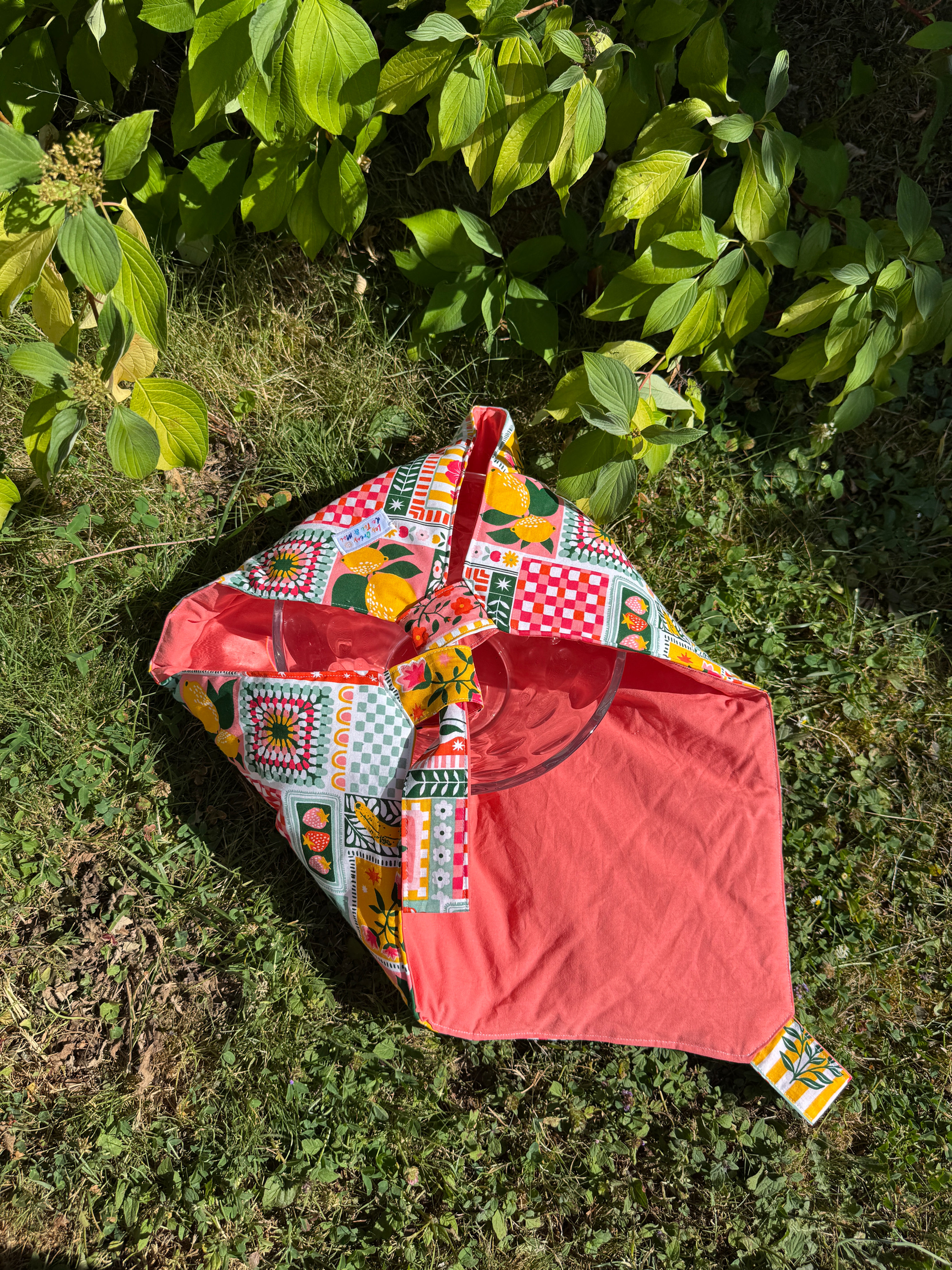 Sac à Saladier - Maxi Sac à Tartes molletonné - VINTAGE TERRACOTTA (1356)