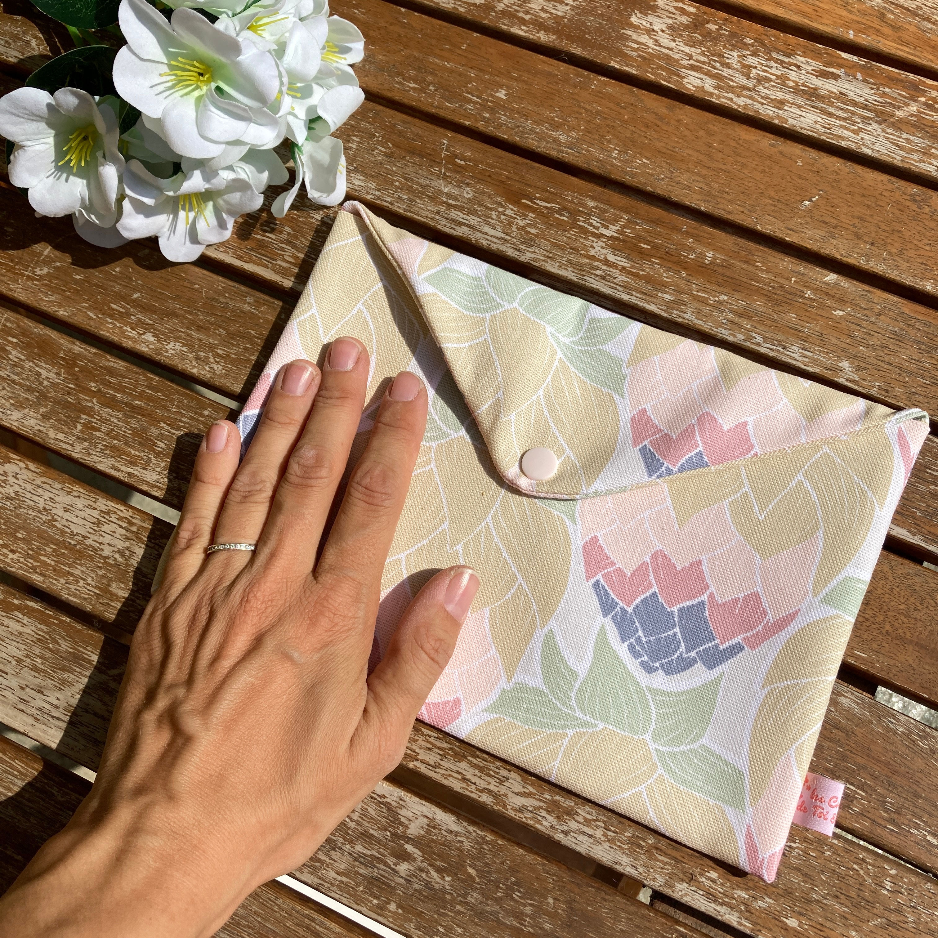 21x15cm - Grande Pochette Origami - ARTICHAUD