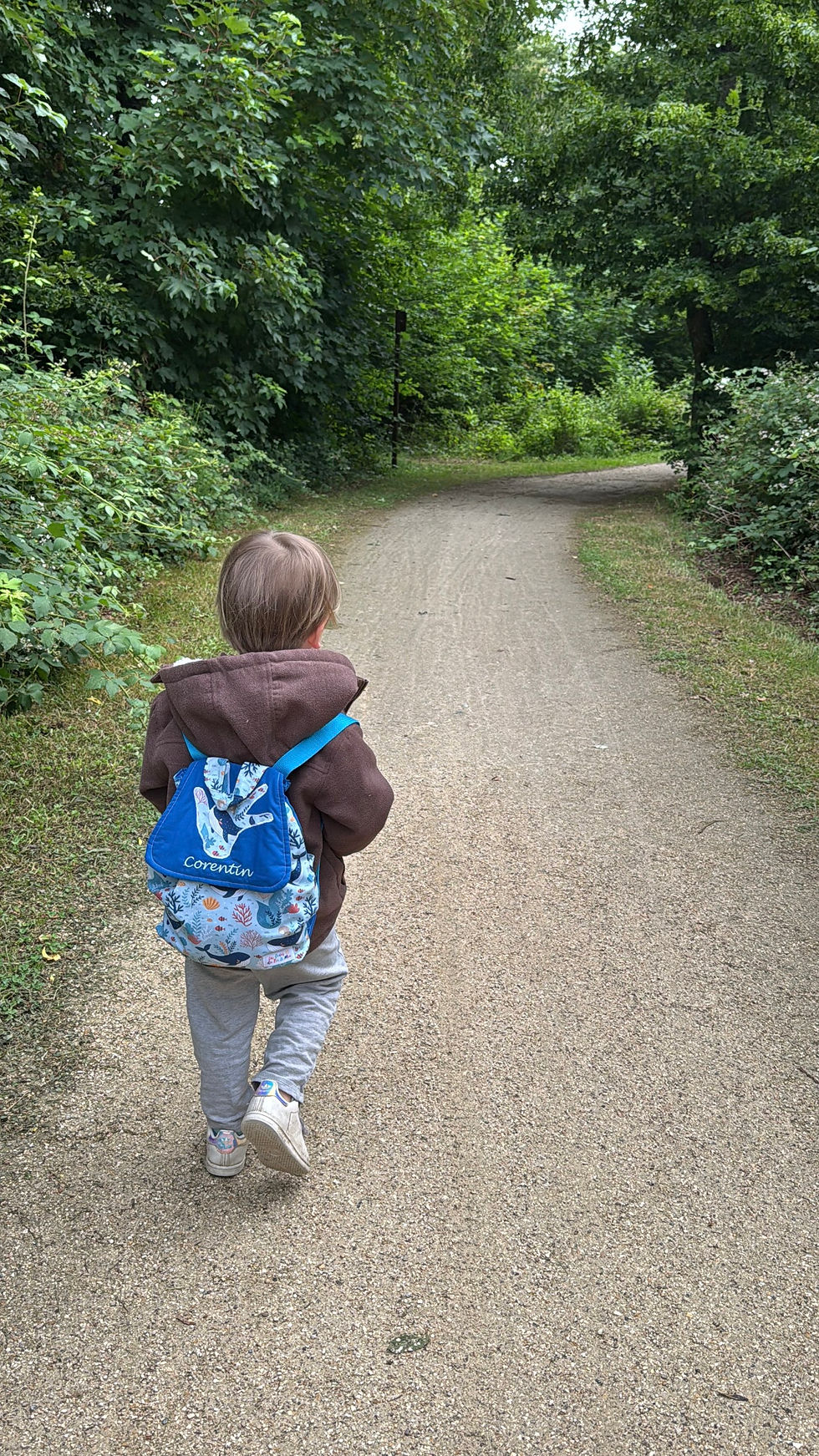 Miniature : Sac à Dos MATERNELLE - BALEINE brodé CORENTIN
