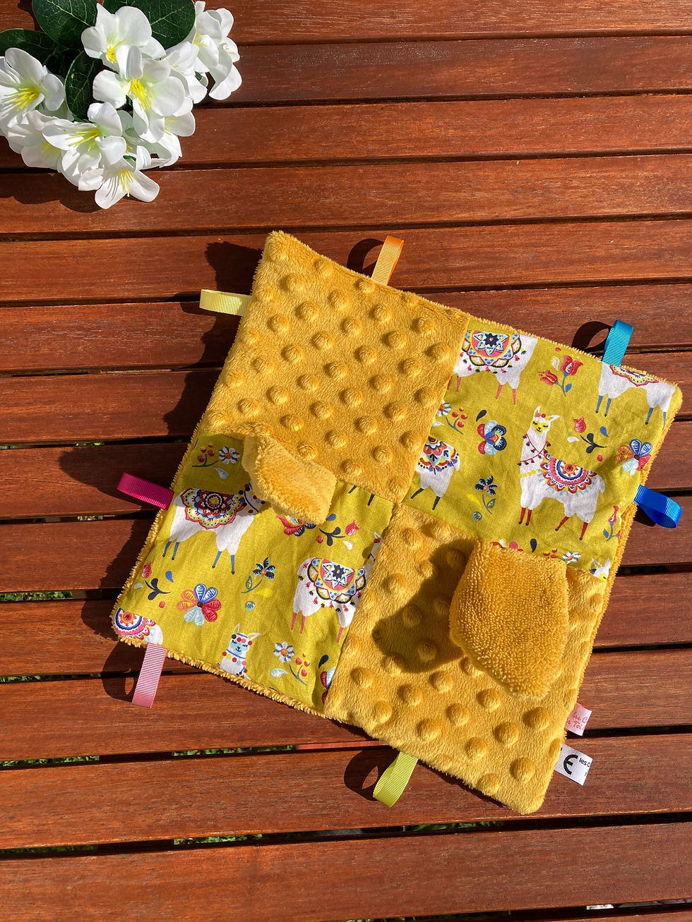 Miniature : Doudou BARBOUILLETTE - LAMA JAUNE (#341)