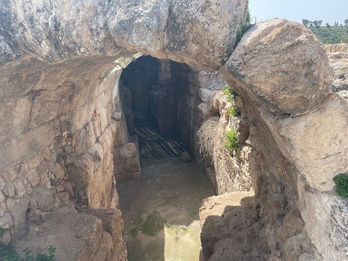 Amphitheater of Ancient Rome and the Church of the Crusaders