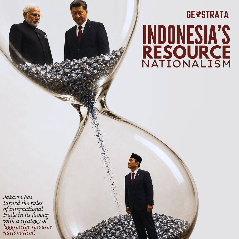 Processing is the New Mining: Indonesia’s Resource Nationalism and India’s Strategic Response