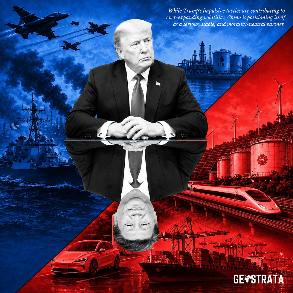 The Silent Archivist of Trump’s Persian War: Trump’s Tactics Paving the Way for China's Rise