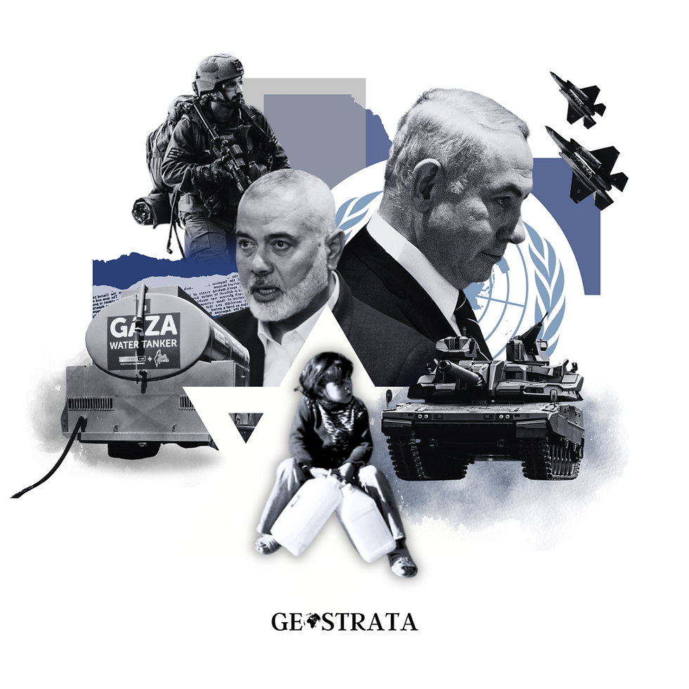 An Illustration on Gaza's Water Crisis