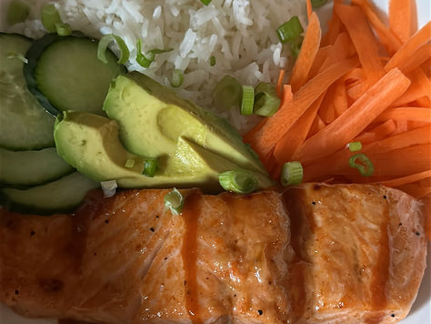 Honey Sriracha Salmon