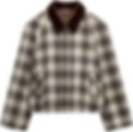 Chevara Cropped Plaid Jacket: AMAZON 