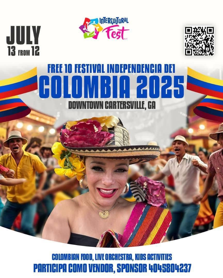 Free Festival Colombian Independence Day