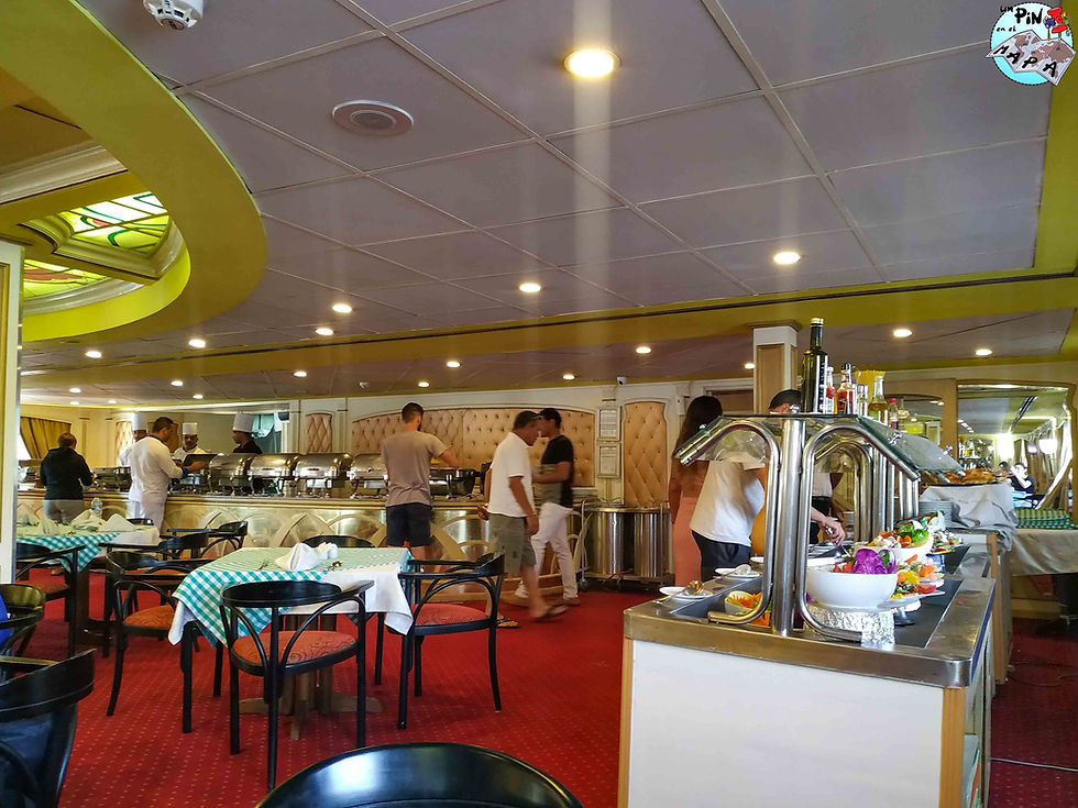 Comedor barco 5* estandard Crucero por el Nilo | Un Pin en el Mapa