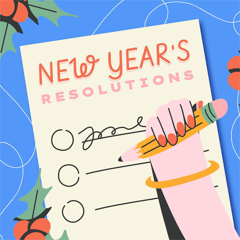 Bonji's New Years Resolutions