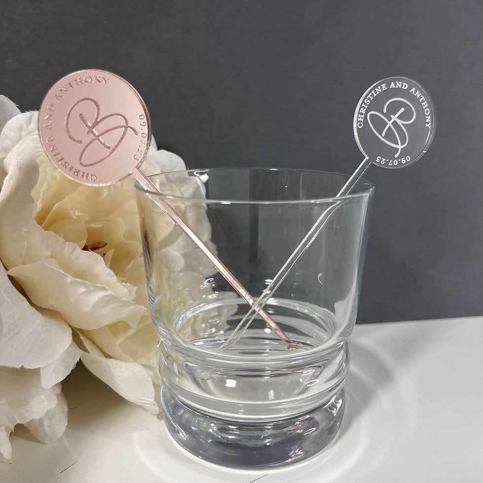 Custom Acrylic Drink Stirrers