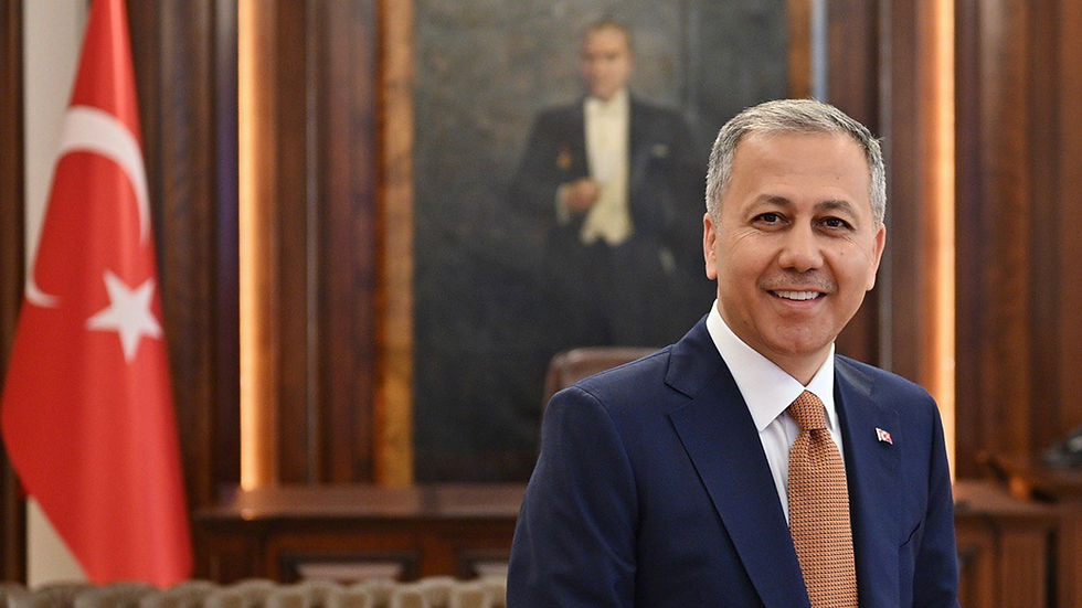 İçişleri Bakanı Ali Yerlikaya