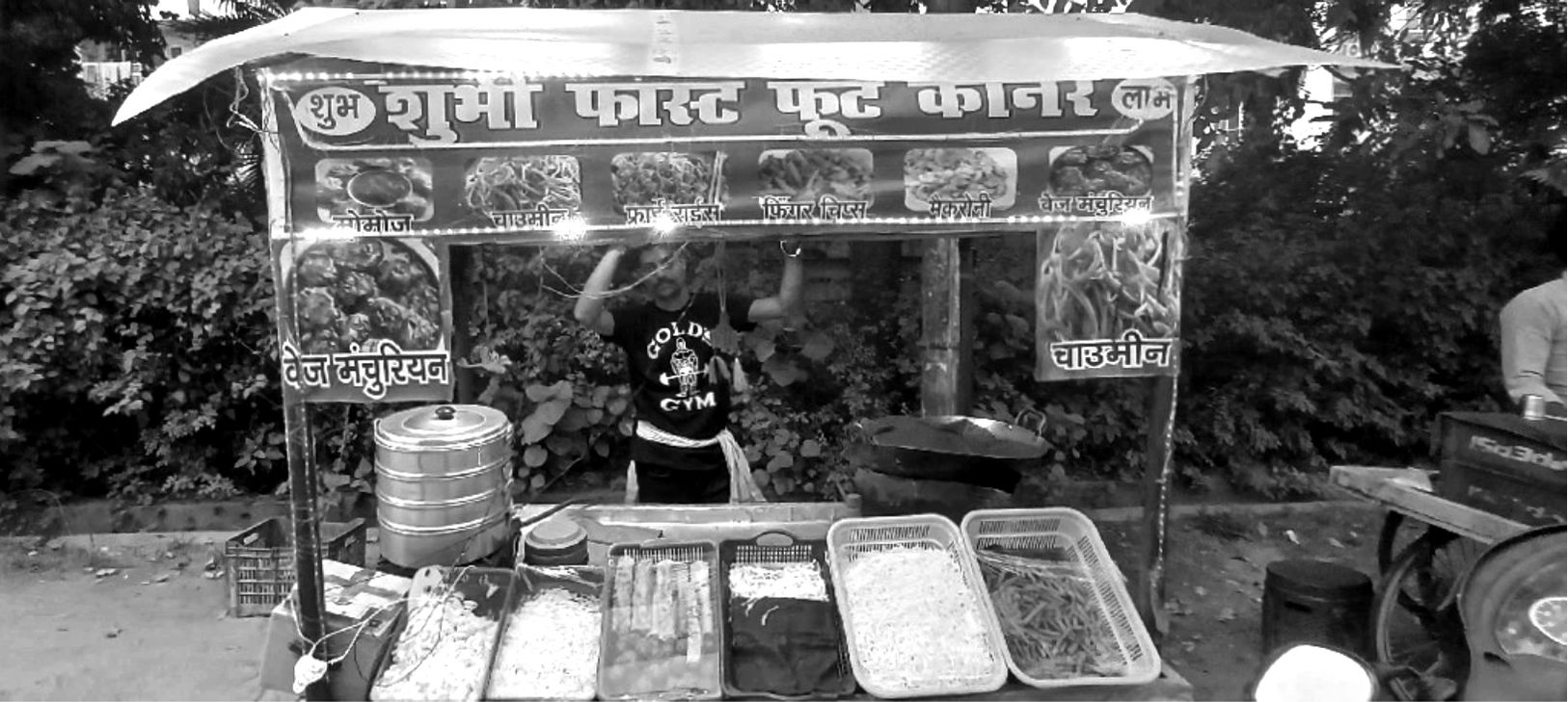 Fast food seller sharing his experience after getting a nanope loan
