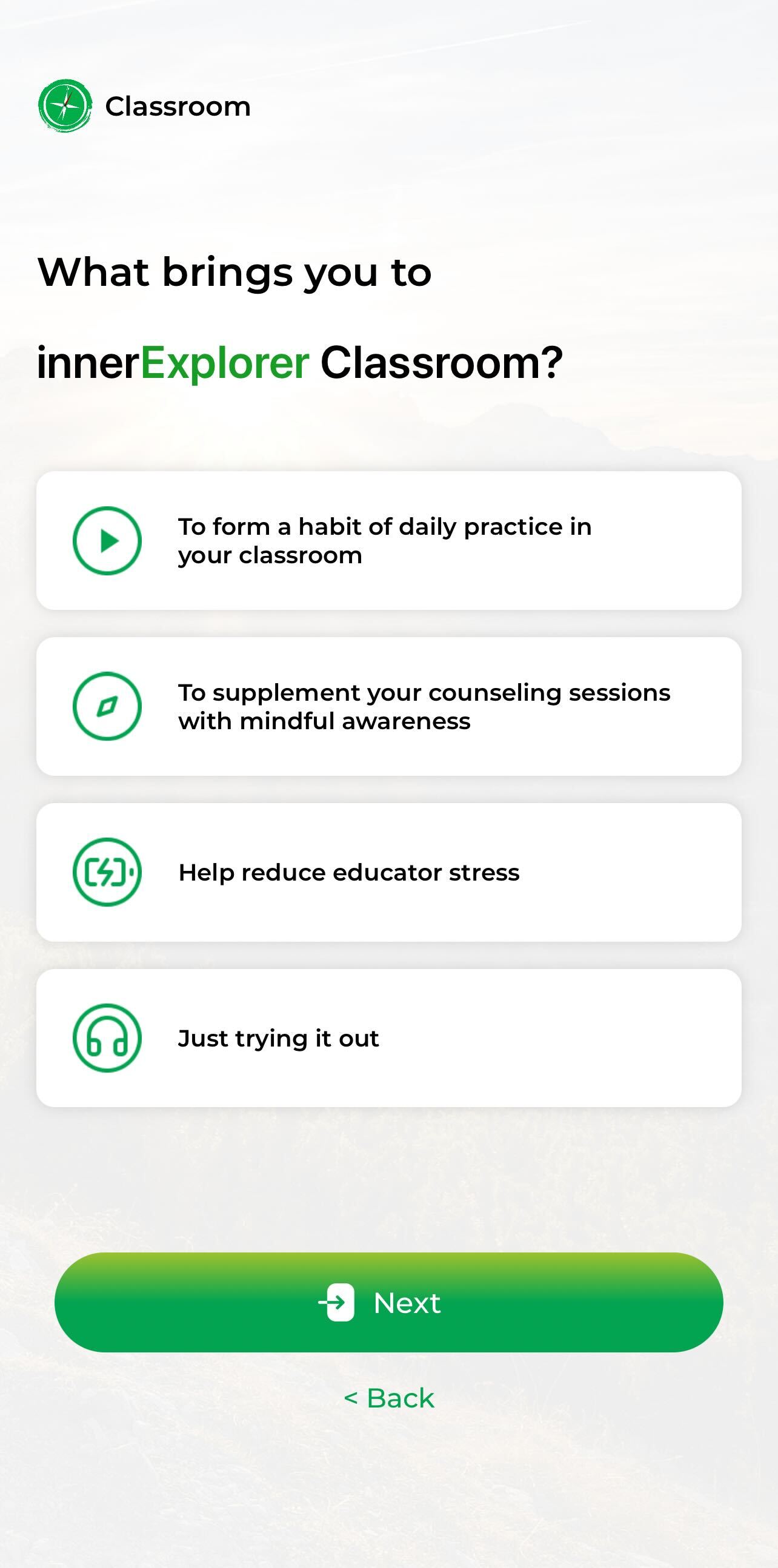 Easy-to-use choices designed to guide you effortlessly.