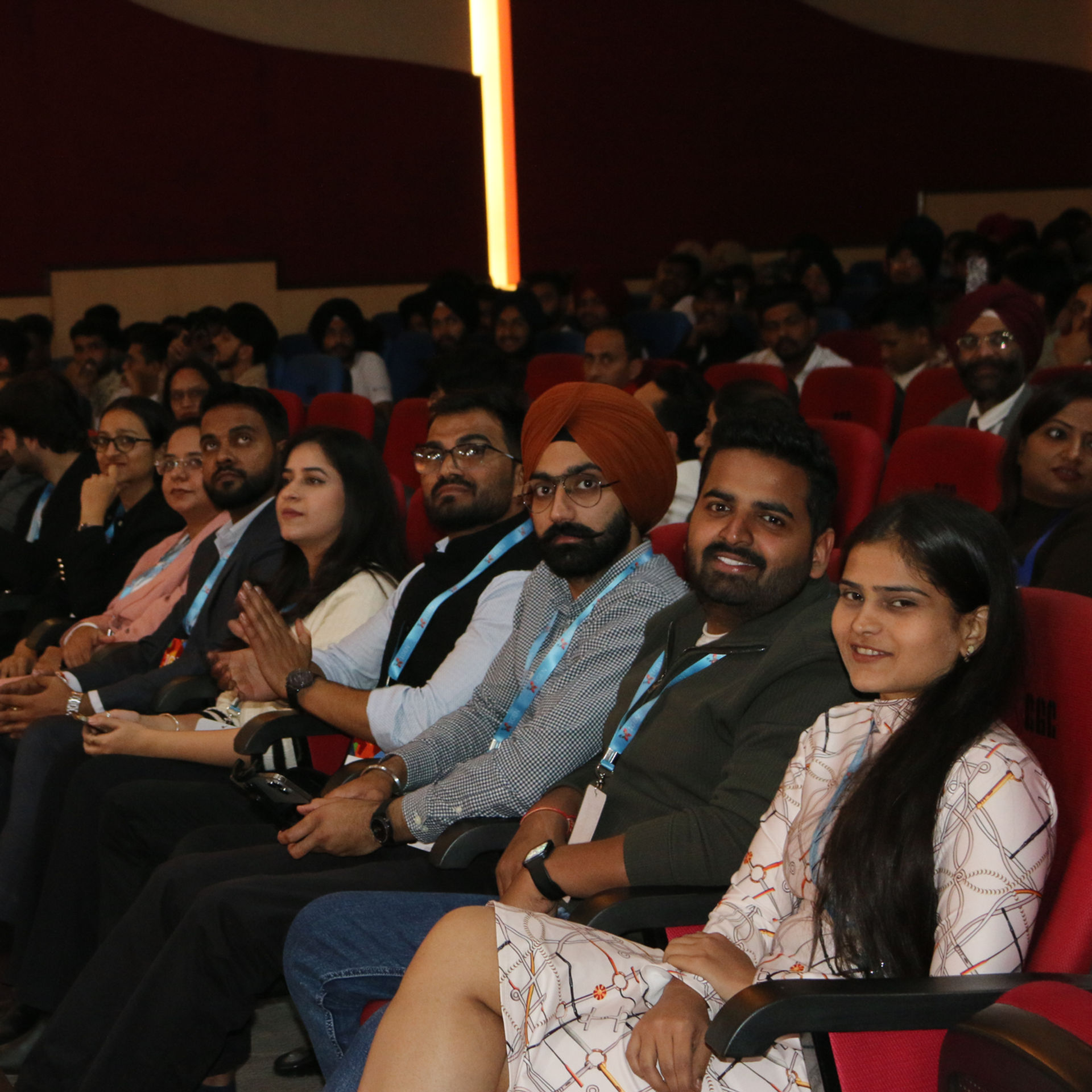 The Creativelo team smiles warmly at the event, reflecting a spirit of collaboration and positivity.