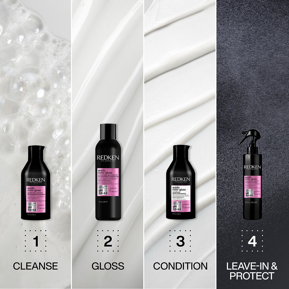 Thumbnail: ACIDIC COLOR GLOSS LEAVE-IN TREATMENT HITTEBESCHERMER