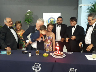 Aniversariantes Meses de Dezembro 2017 e janeiro 2018 com o tradicional jantar.