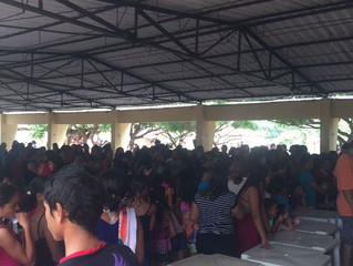 Confraternização do Natal das Crianças realizada na manhã do dia 08/01/2017, no Clube Três Acácias