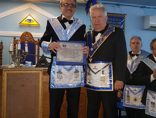 Homenagem ao Venerável Mestre Fernando Paiva Cordeiro