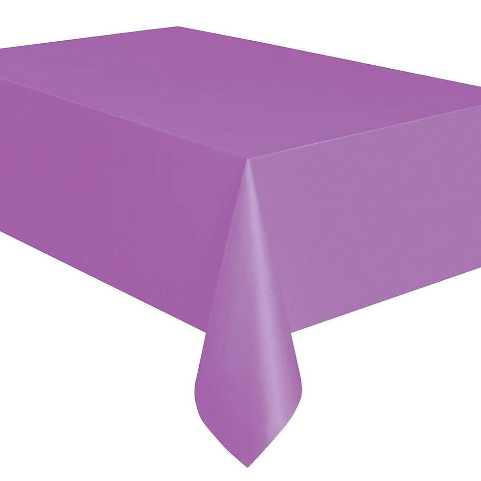 Thumbnail: Neon Green Plastic Tablecloth