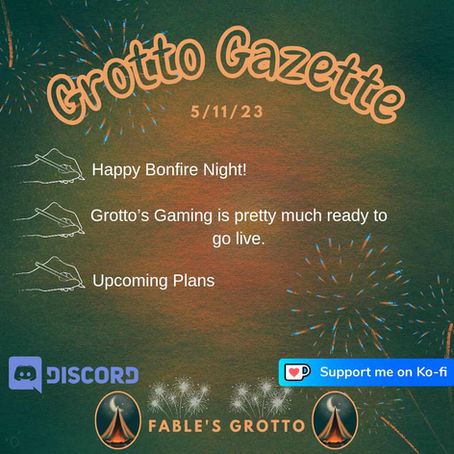 The Grotto Gazette: 5/11/23
