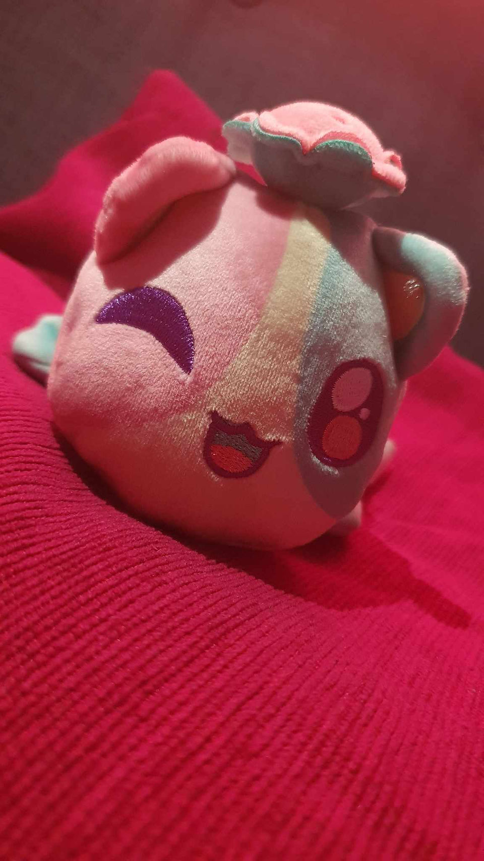 Close Up Of Plush Face
