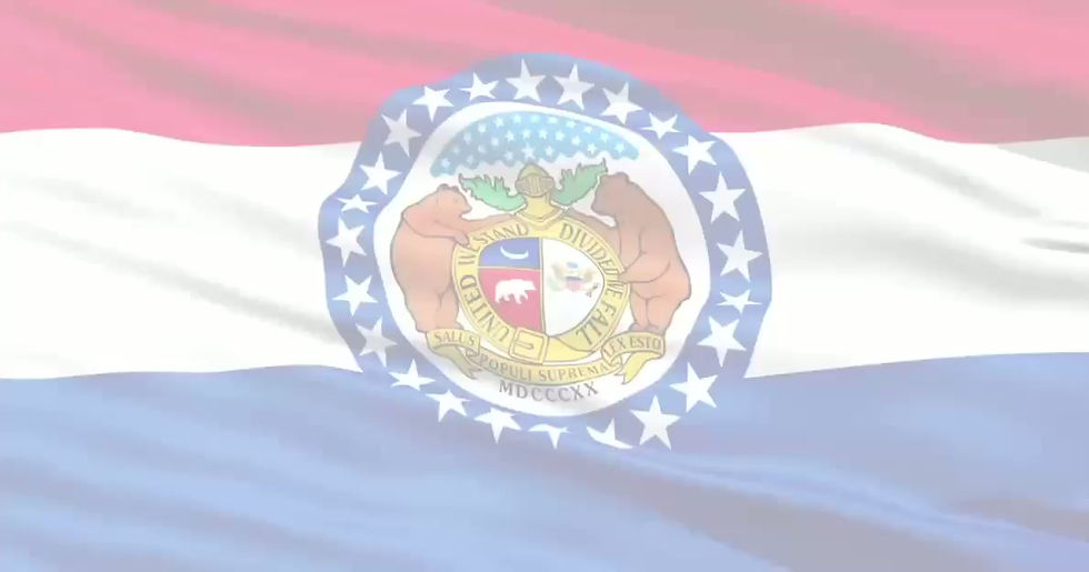 Waving Missouri flag. Shane Sawyer campaign logo reads: "Shane Sawyer Missouri State Represent