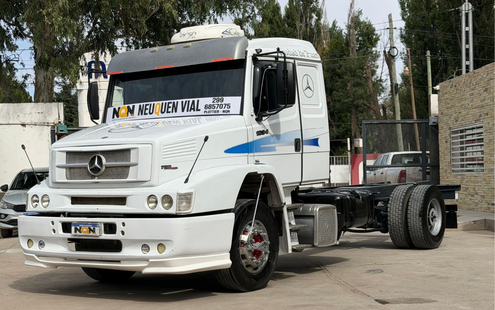 Mercedes Benz 1634 2005 Chasis largo