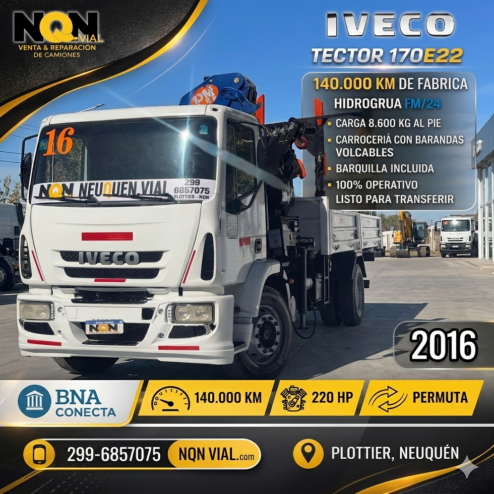 Miniatura: Iveco Tector 170E22 2016 HIDROGRUA PM 24