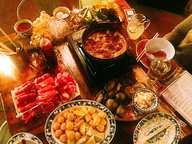 Talde Does Hot Pot - Feasting in Jersey City