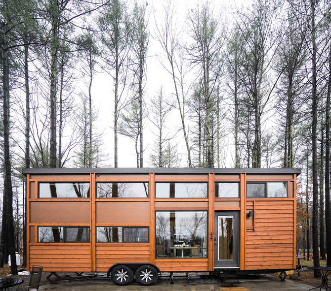 Catskills Glamping Weekend: Think Big! A Tiny House Resort