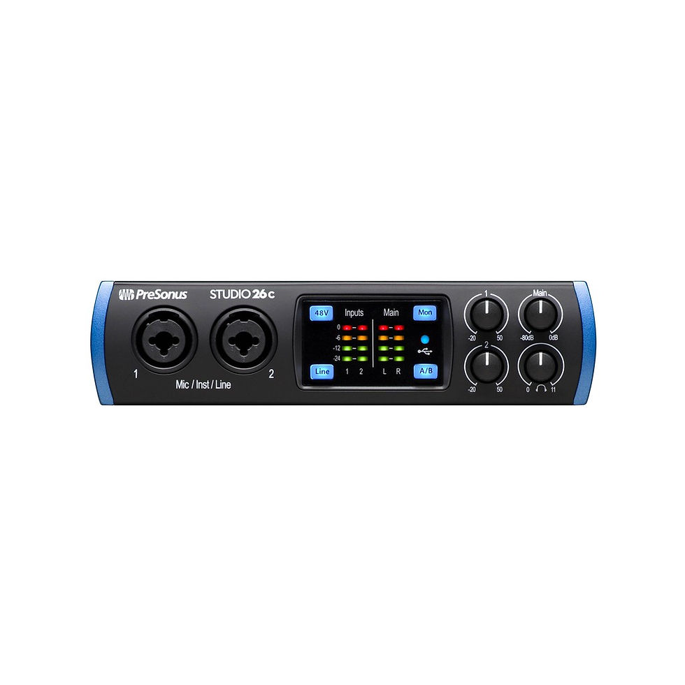 PreSonus Studio 26c USB-C Audio Interface