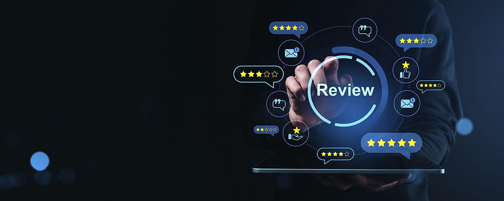 “Customer review dashboard showing early adopter feedback and ratings for software tools