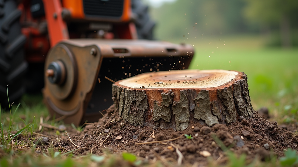 The Benefits of Stump Grinding for Your Yard