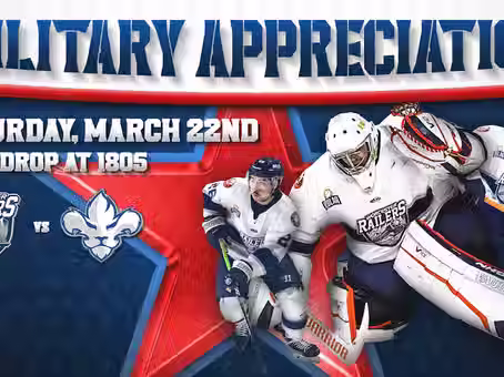Worcester Railers Military Appreciation Night