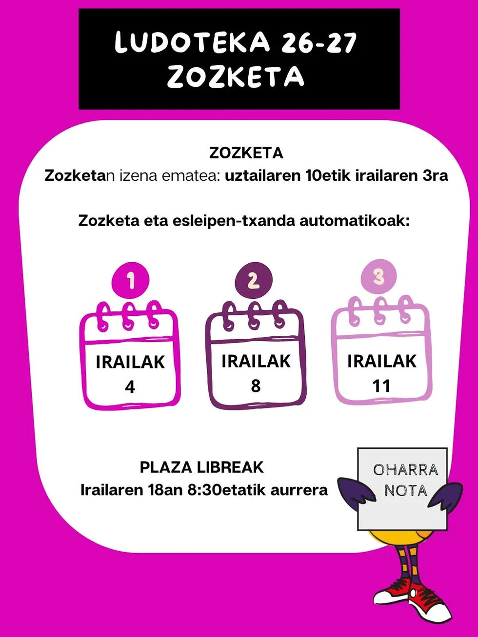 LUDOTEKAK 26-27