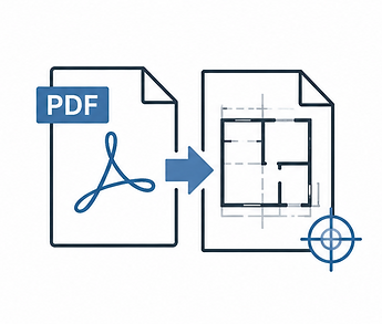 Conversion pdf à autocad, Transformation de plans papier ou PDF en fichiers CAD propres et professionnels