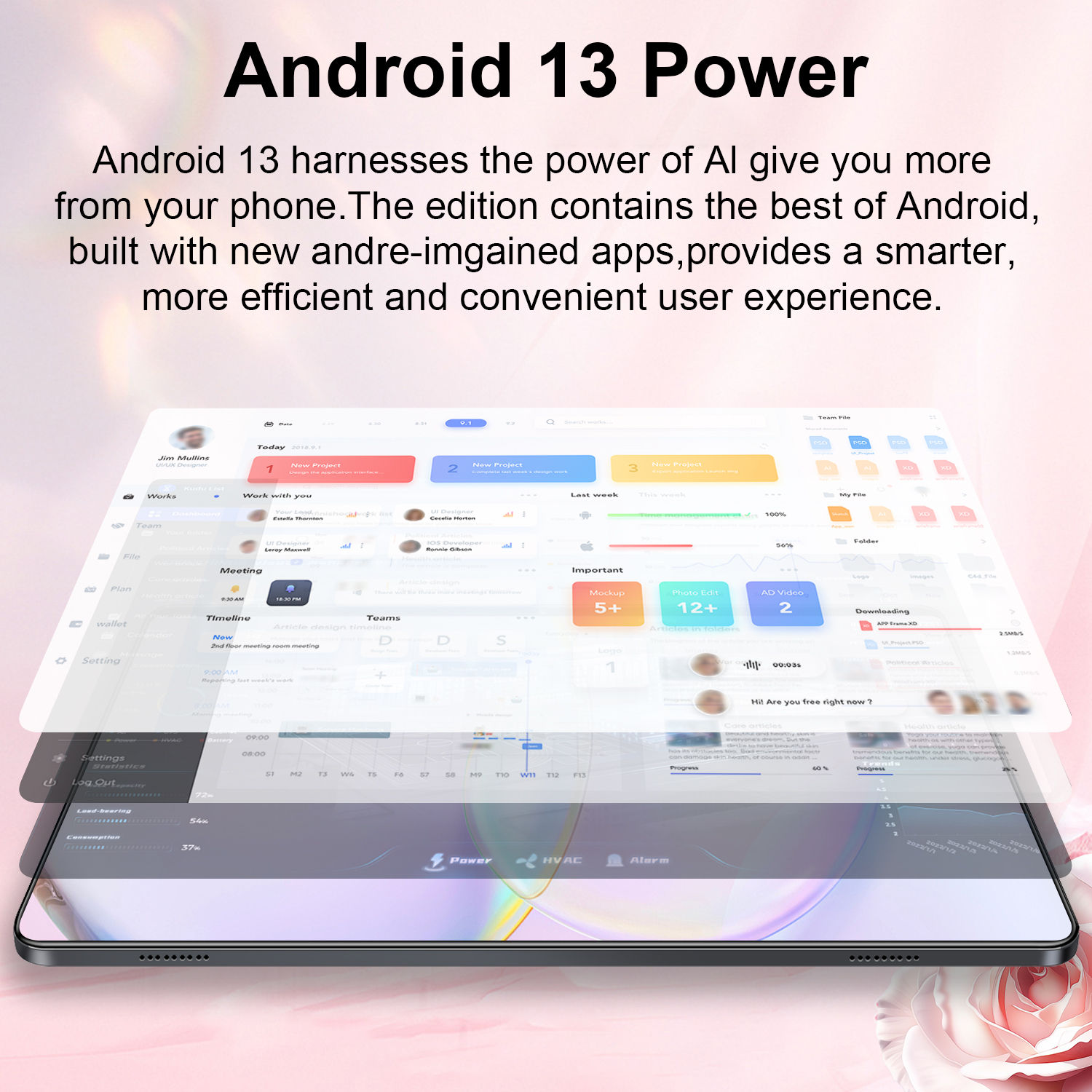 2026 Global New 10.36 inch tablet Android 14 Pad 13 Pro 16GB 1TB Snapdragon 8 Ge