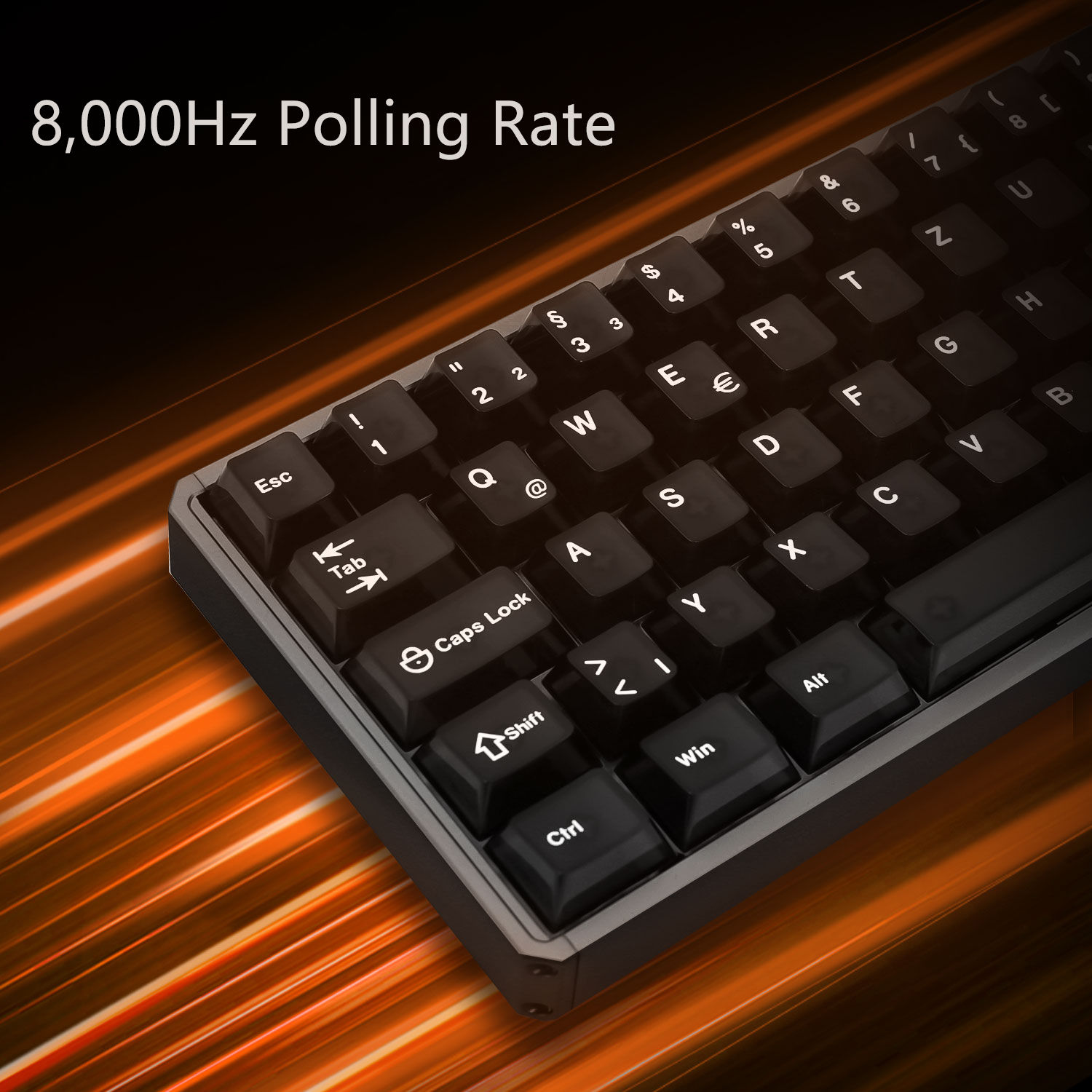 Akko MOD68 HE Keyboard ISO UK/DE/FR Layout 65% Magnetic Switch Rapid Trigger 0.0