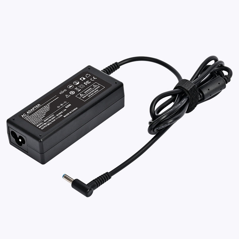 19.5v 3.33a 4.5*3.0mm 65W Blue Tip Laptop Charger AC Adapter for Hp 240 245 246