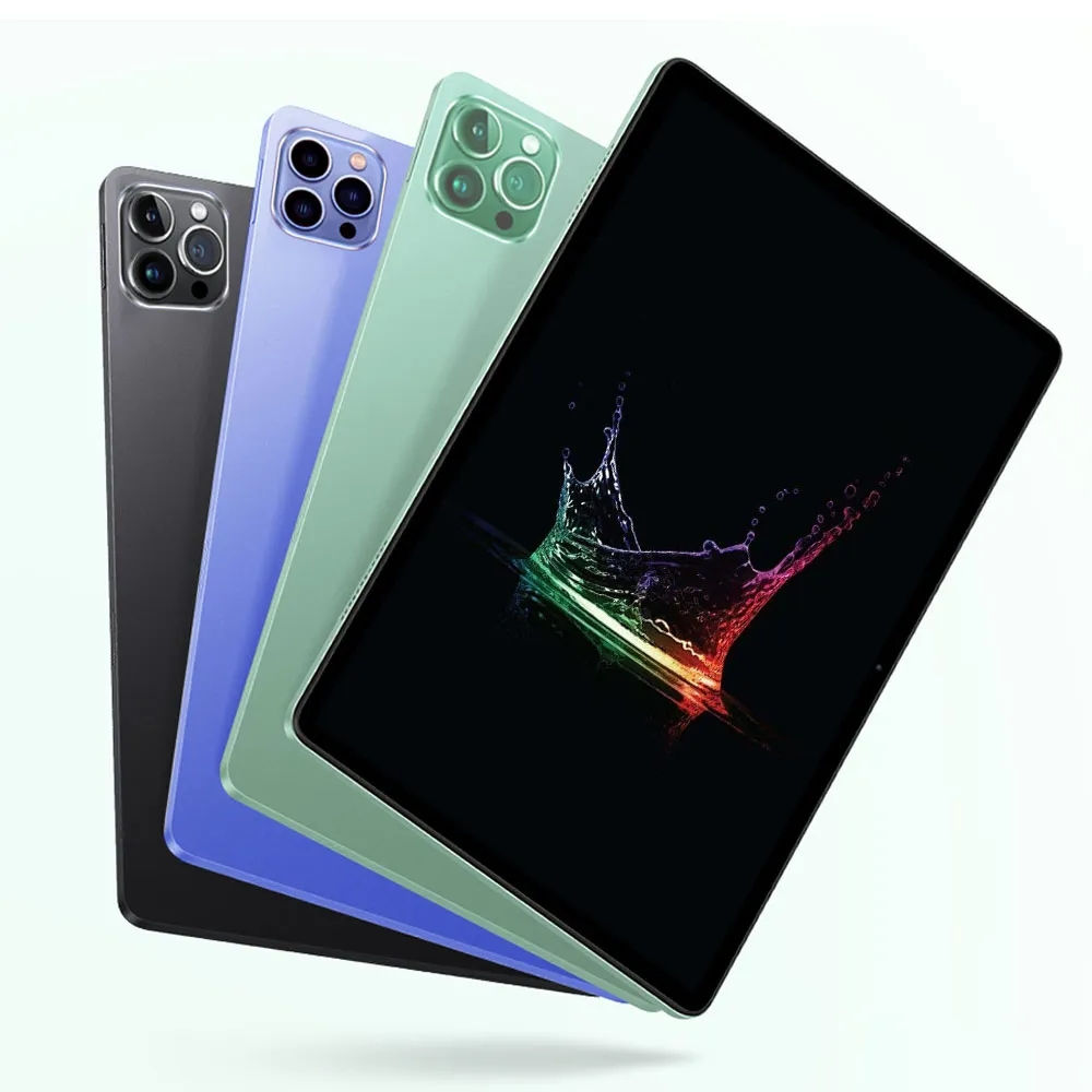 10.1 Inch Screen Android 12 Tablet PC Octa Core 1.6GHz 8GB +256GB IPS Android12