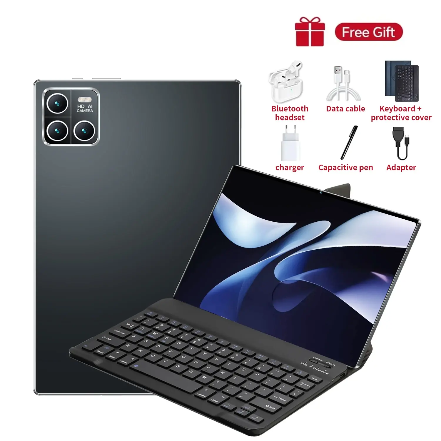 2026 Global New 10.36 inch tablet Android 14 Pad 13 Pro 16GB 1TB Snapdragon 8 Ge