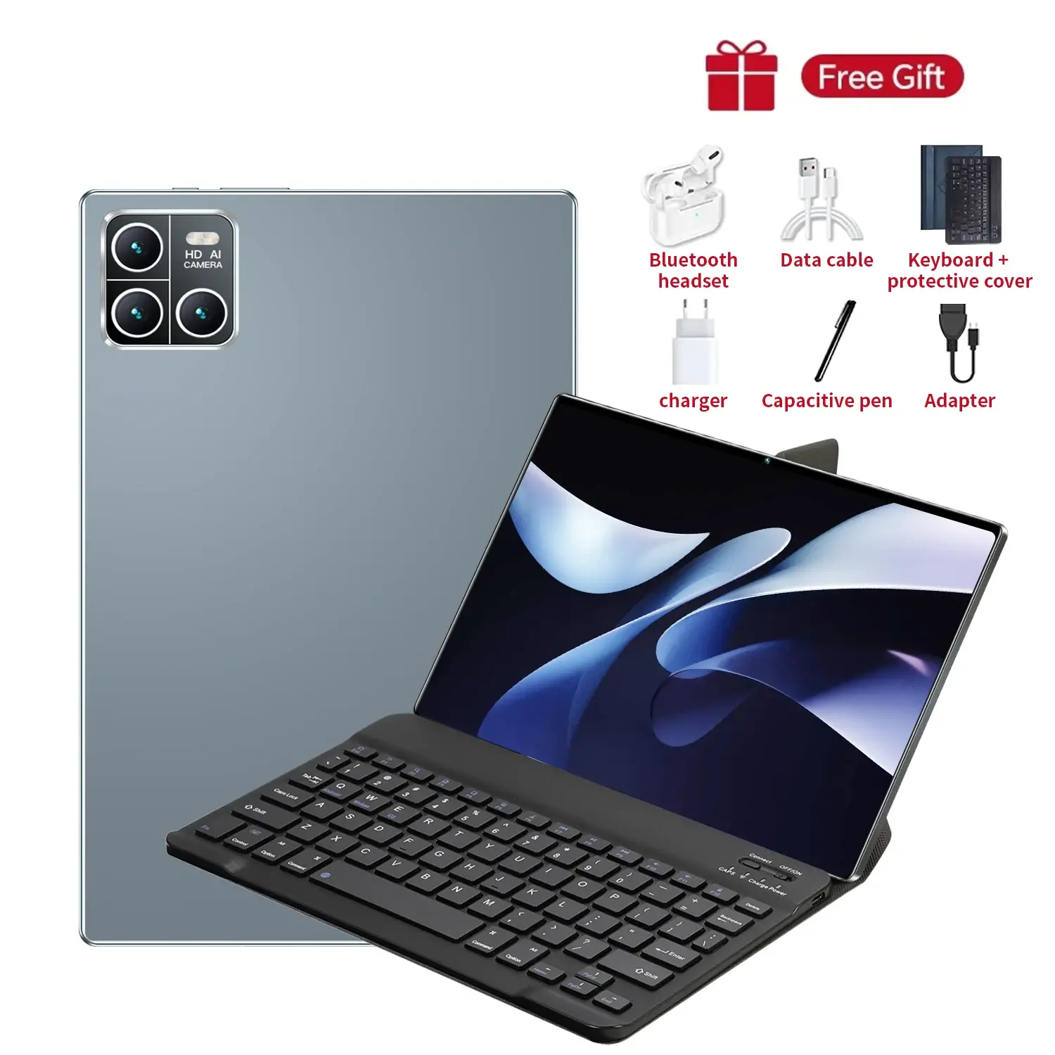 2026 Global New 10.36 inch tablet Android 14 Pad 13 Pro 16GB 1TB Snapdragon 8 Ge