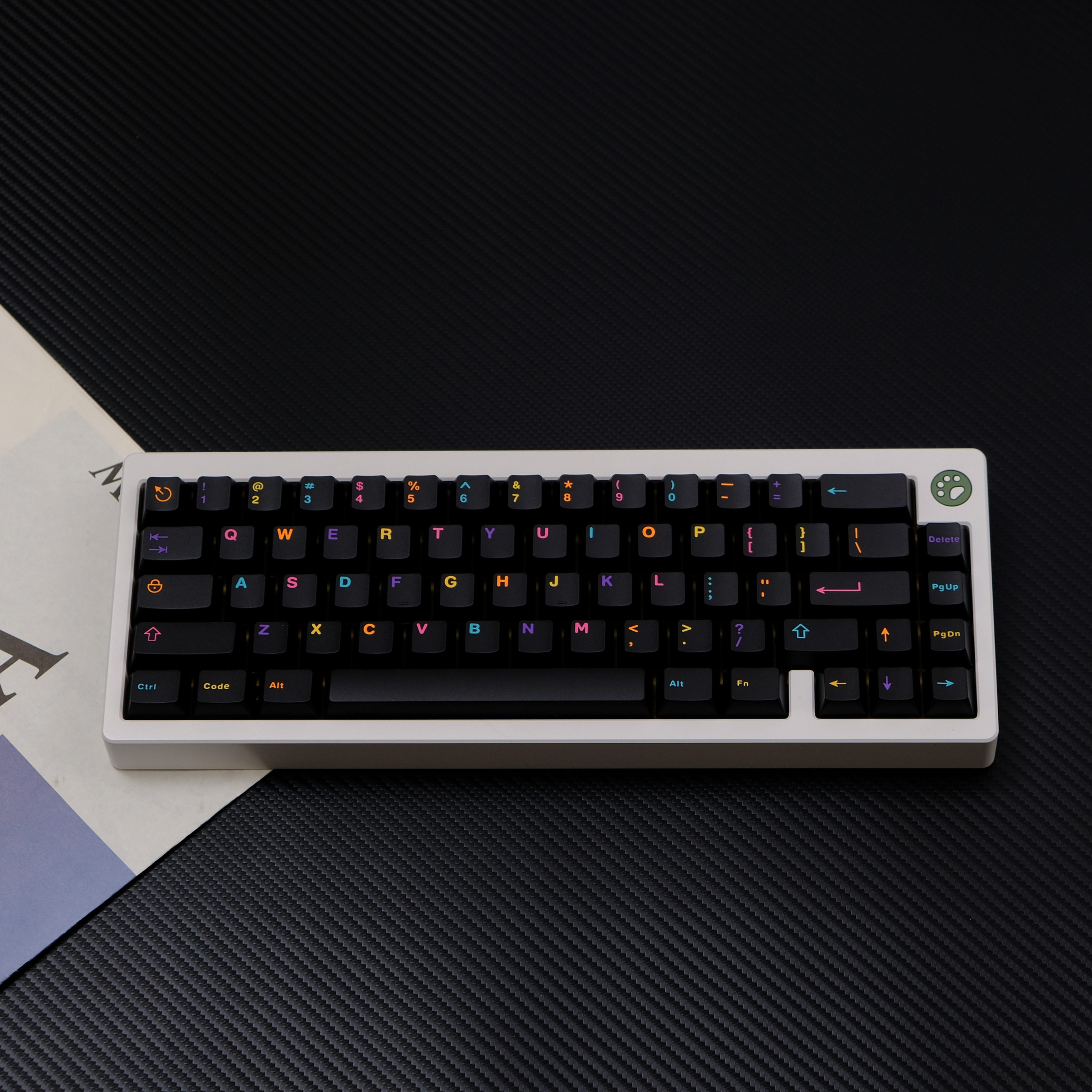121 Keys Cherry Profile Keycaps Underworld Colorful Double Shot ABS Keycaps for