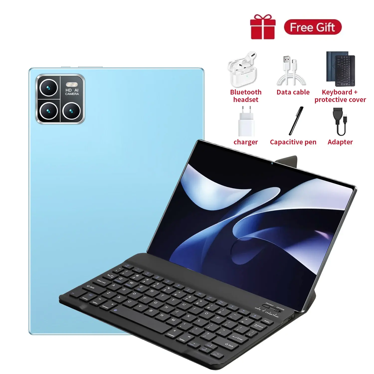 2026 Global New 10.36 inch tablet Android 14 Pad 13 Pro 16GB 1TB Snapdragon 8 Ge