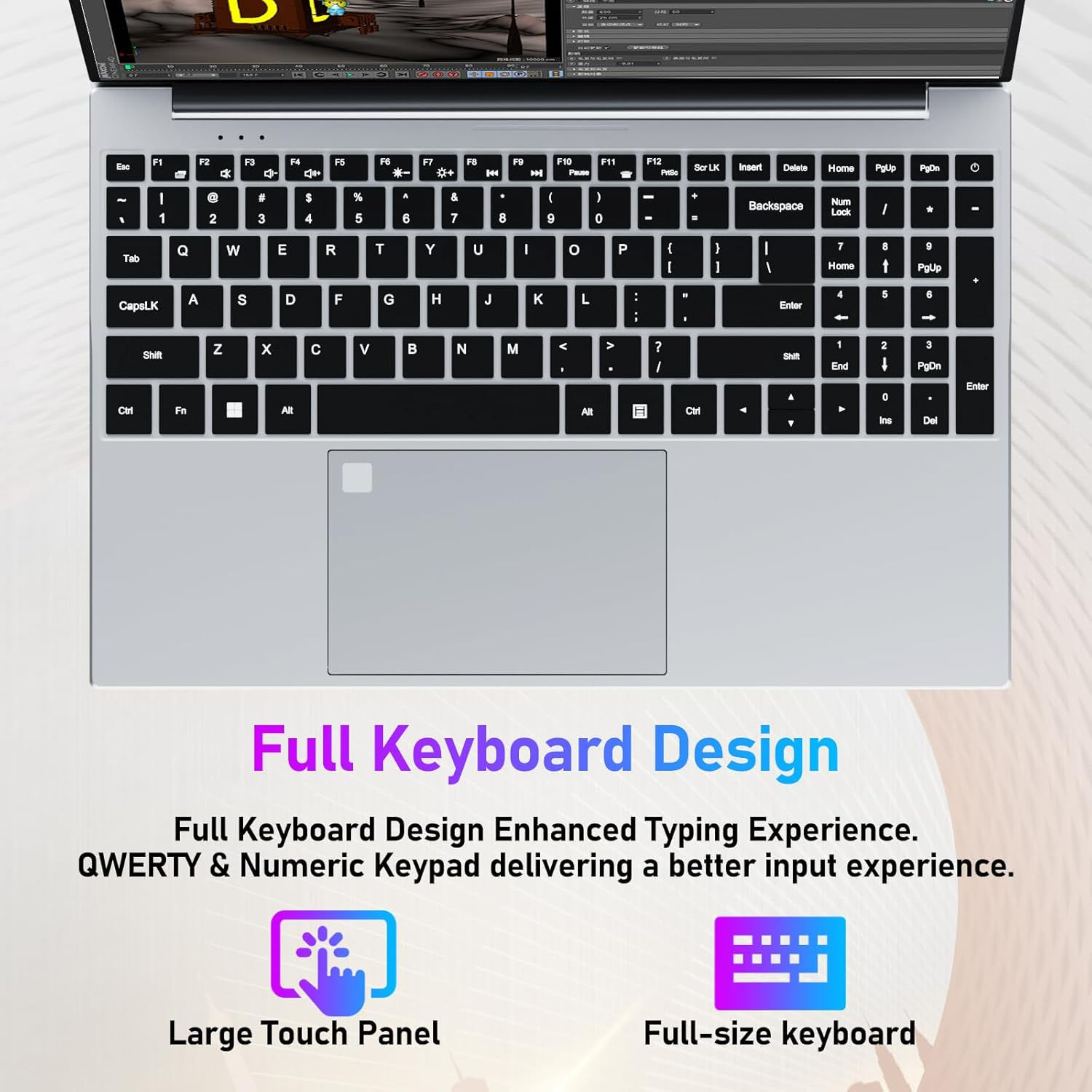 Xiaman 15.6" Intel Core i3 Laptop Computer Windows 11 16GB RAM 1TB 2TB SSD Porta