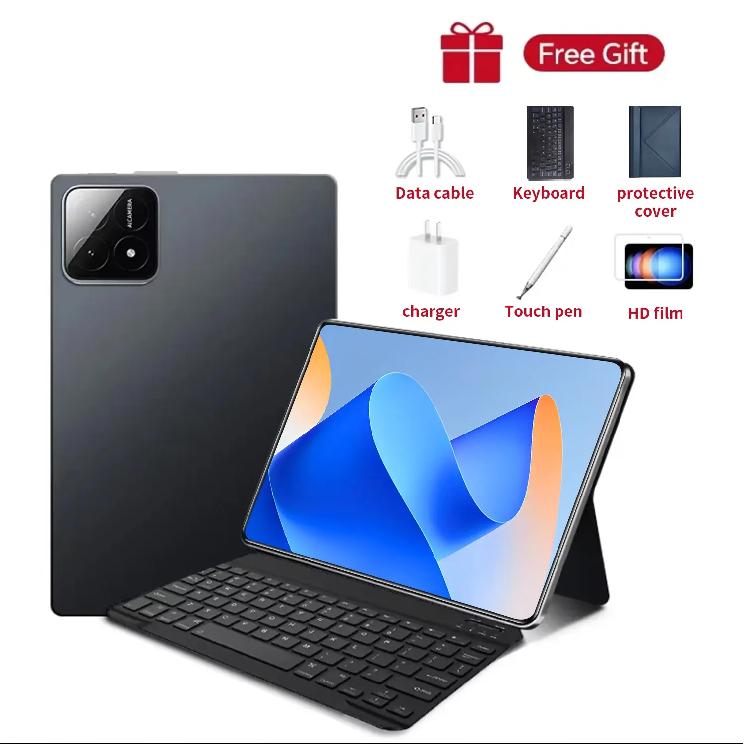 2026 Global New 10.36 inch tablet Android 14 Pad 13 Pro 16GB 1TB Snapdragon 8 Ge
