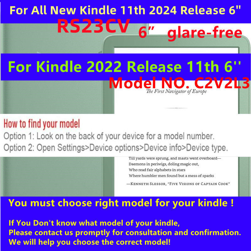 With Hand Strap Case for All-new Kindle 2024 Release 11th Case for 6 Inch 11th G