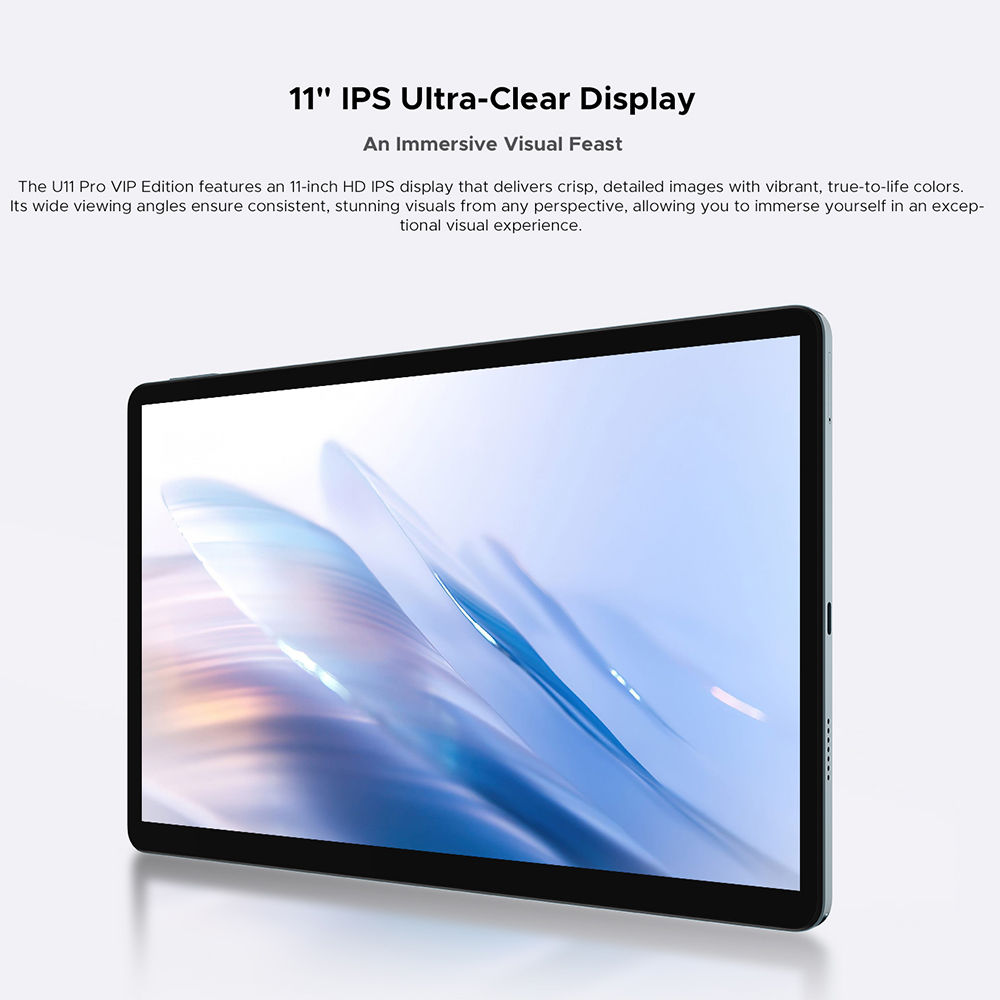DOOGEE U11 Pro Android 15 Tablet 30GB(6+24) 256GB 11" HD 90Hz Display 8580mAh Ba