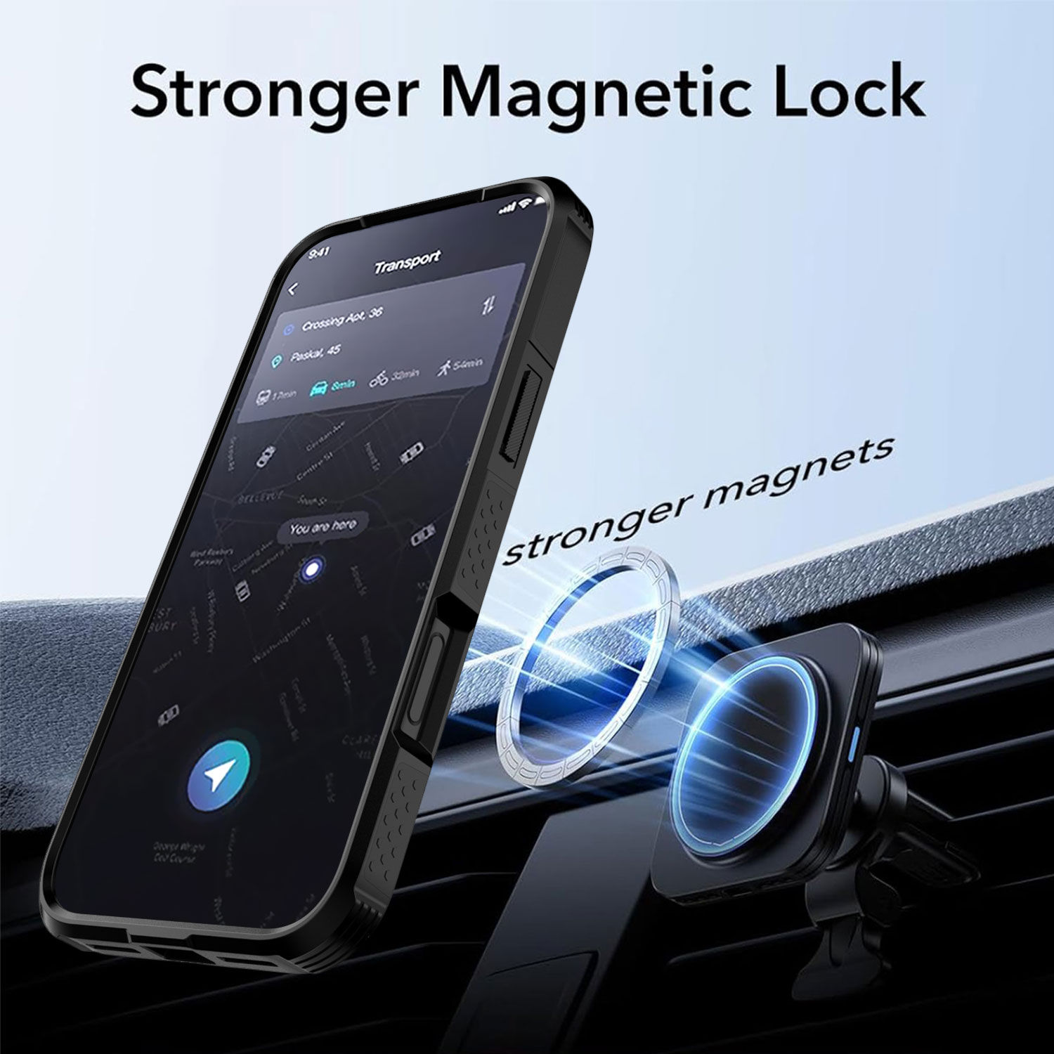 For iPhone 17/17 Air/17 Pro/17 Pro Max Case Hybrid Rugged Shockproof Kickstand M