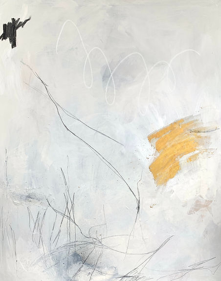 Neutral, abstract art, Jenna Polla